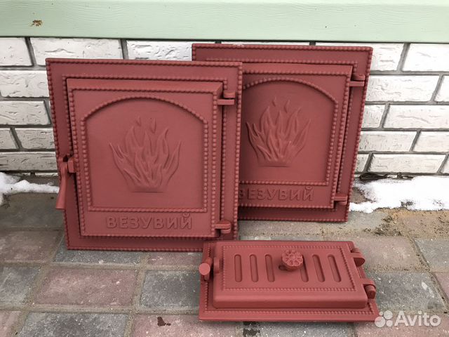 Дверь Везувий для печки