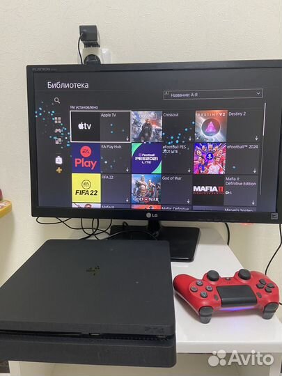Ps4 slim 1тб крутые игры