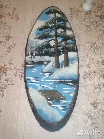 Панно из дерева