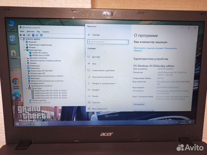 Игровой ноутбук Asus Intel/nvidia920m