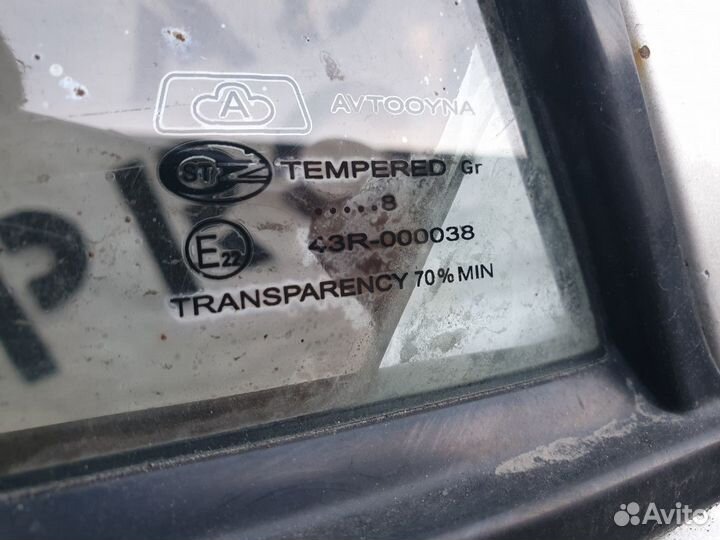 Форточка двери задняя левая Daewoo Nexia