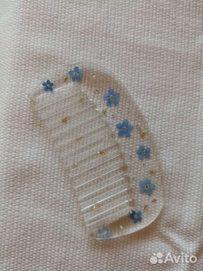 Гребень (расчёска) из эпоксидной смолы