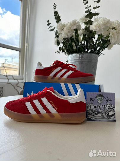 Adidas gazelle indoor red 36 - 41 eu