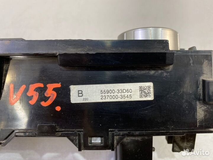 Панель управления климат-контролем Toyota Camry