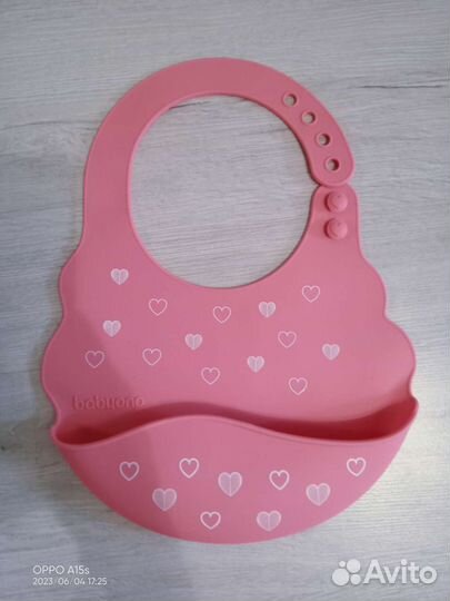 Нагрудник силиконовый