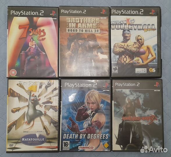 Игры для PS2 и Xbox360