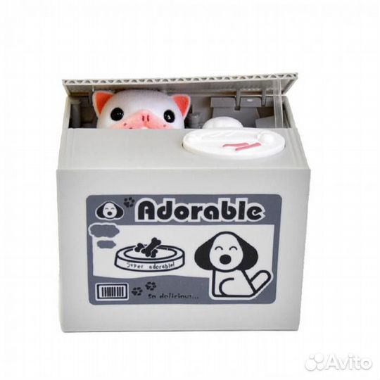 Копилка Собака Воришка