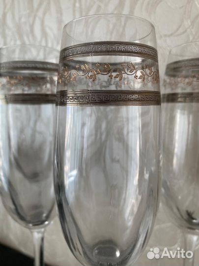 Фужеры богемия
