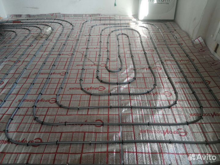 Теплый пол и отопление, водоснабжение