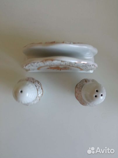 Солонка, перечница, салфетница Набор