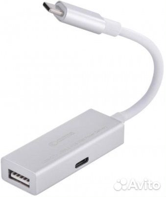 Переходник Comma iWay Type C to USB3.0 + Type C Po