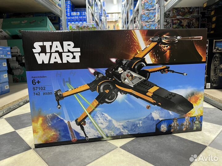 Конструктор Звездные войны Истребитель По S7102