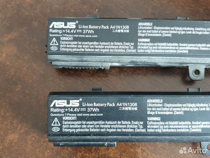 Аккумулятор для ноутбука asus б/у