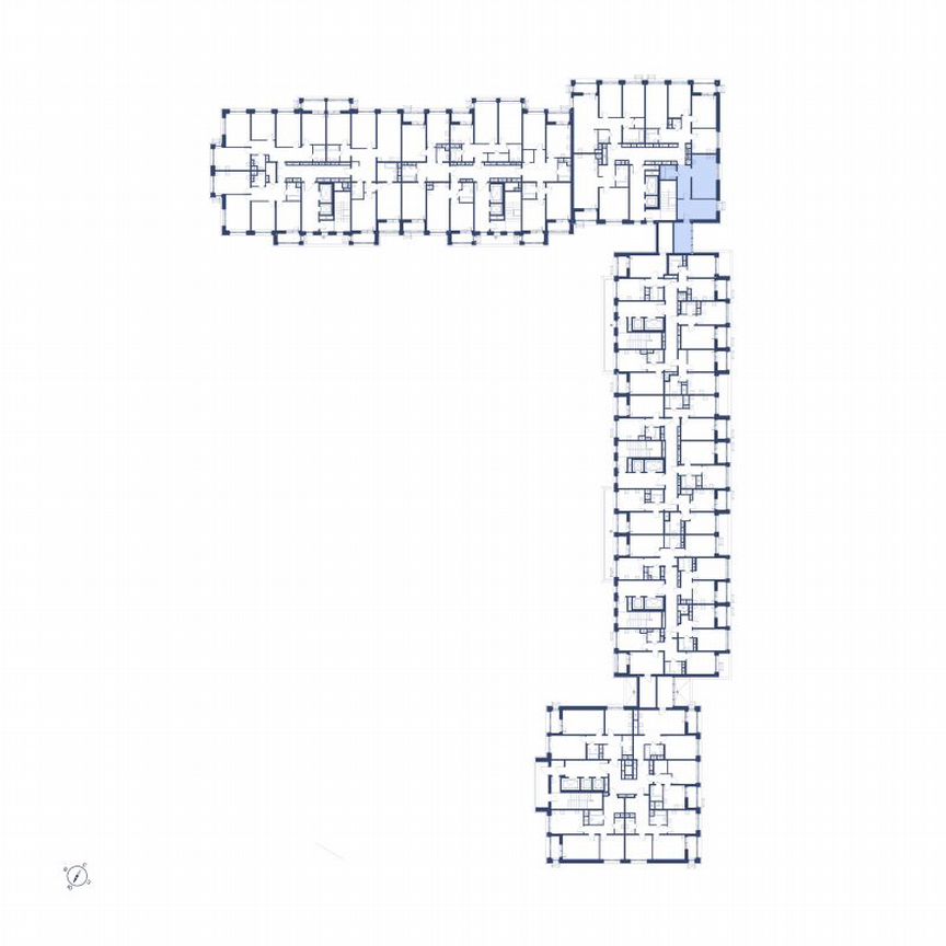1-к. квартира, 58,1 м², 9/15 эт.