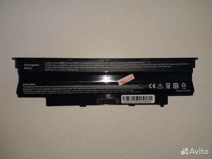 Аккумулятор Dell J1KND N5010 N5030 N5050 новый