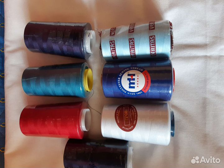 Нитки швейные бабины