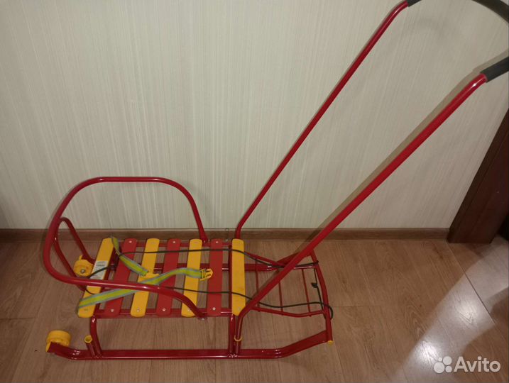 Детские санки с колесами