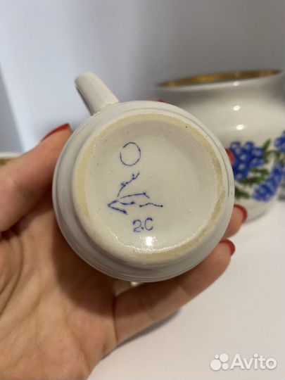 Сервиз кофейный СССР Городница