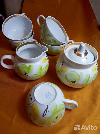 Сервизы чайные фарфор остатки СССР