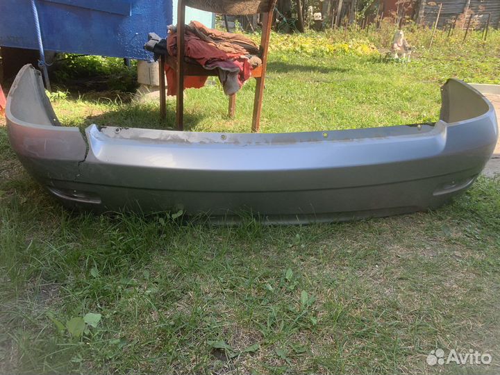 Задний бампер priora хэтчбек