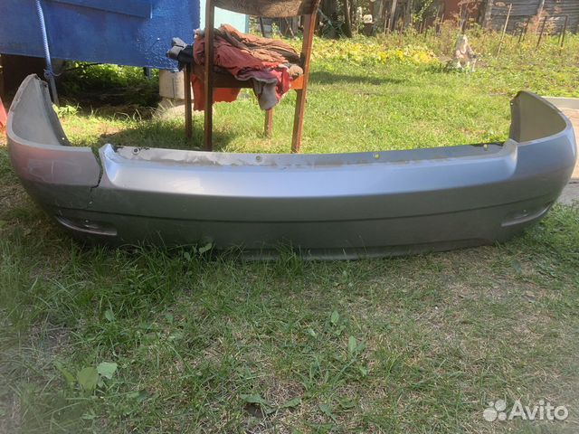 Задний бампер priora хэтчбек