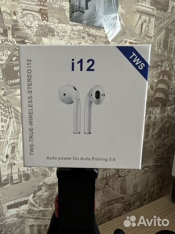 Беспроводные наушники TWS i12