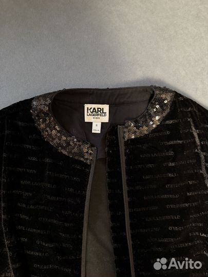 Karl lagerfeld бомбер 120-126, 6-7 лет