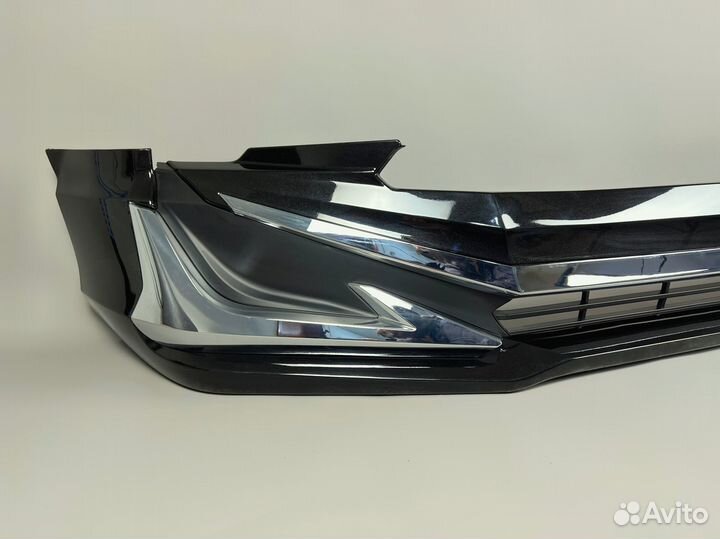 Губа передняя Prado 150 с18г Modellista