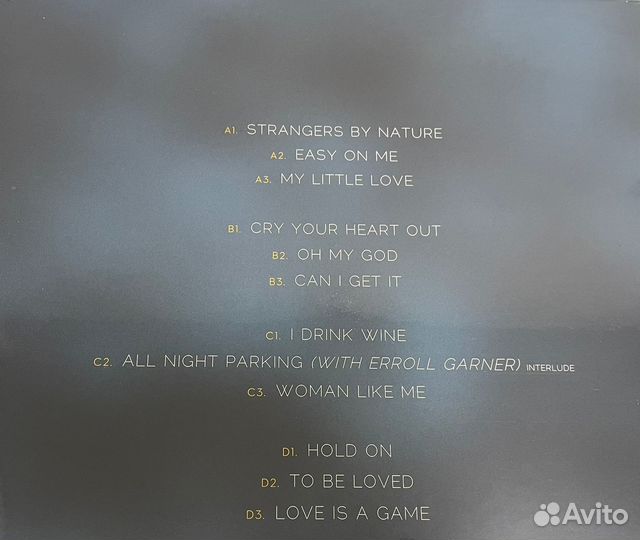 Adele - 30 - прозрачный винил - 2LP