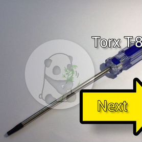 Отвертка torx t8, t6, качественная, PS345,xbox/S/X