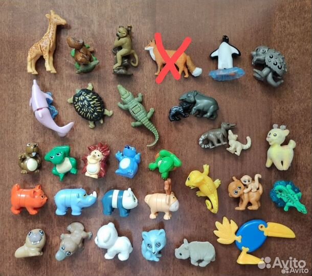 Киндер сюрприз животные разных лет