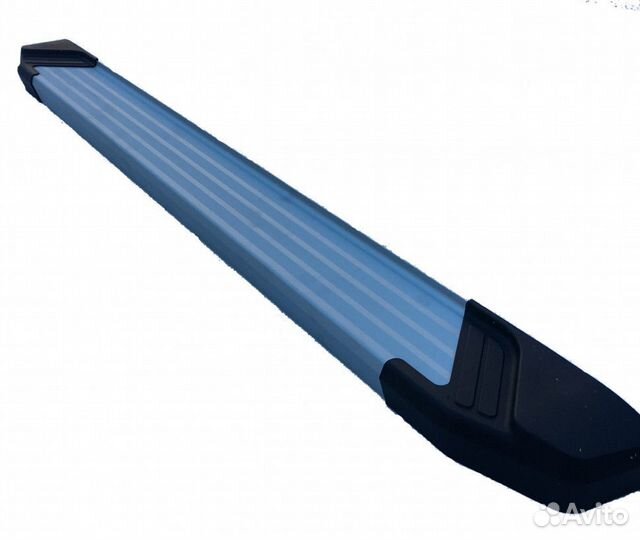 Пороги-подножки Toyota Highlander 2020. Silver