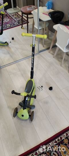 Globber go up foldable - беговел+самокат+каталка