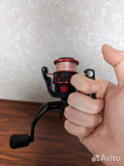 Катушка плетенка kastking sharky 3 5000 jigman 1.5