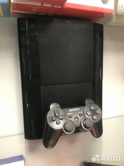 Прошитая PS3 320GB 10Игр cech-4308A 4D sn3895 Sony