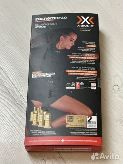 Термотрусы X-Bionic Energizer 4.0 женские размер L