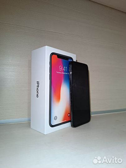 iPhone X/256gb (black) Ростест