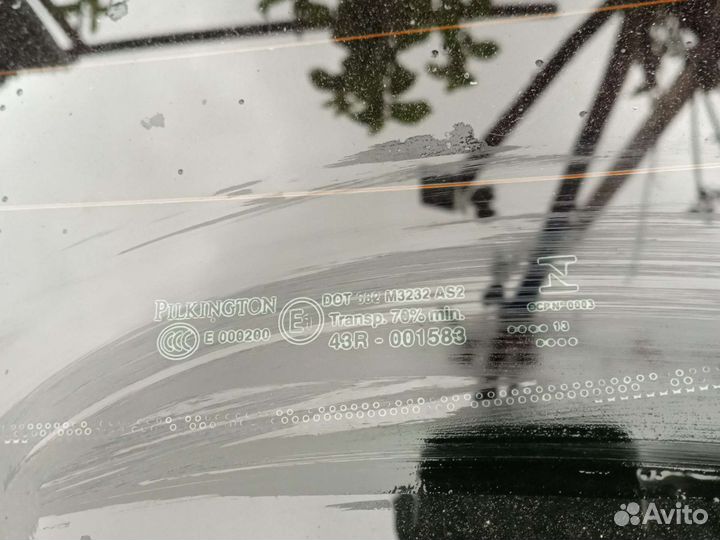 Ситроен с-элизе стекло заднее