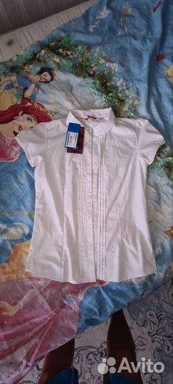 Рубашка школьная новая