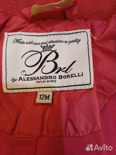 Зимний комбинезон 80 alessandro borelli