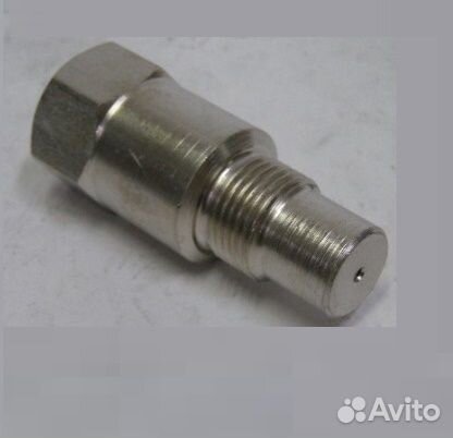 Обманка датчика кислорода /никелированный корпус