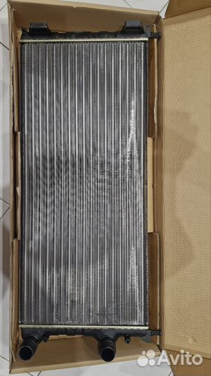 Радиатор охлаждения на fiat doblo