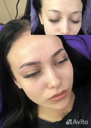 Микроблейдинг бровей / Перманентный макияж