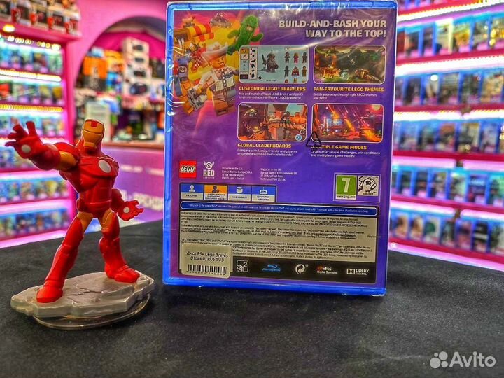 Диск PS4 Lego Brawls (Новый)