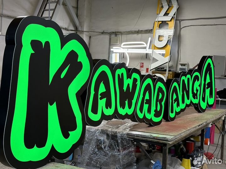 Вывески объемные буквы