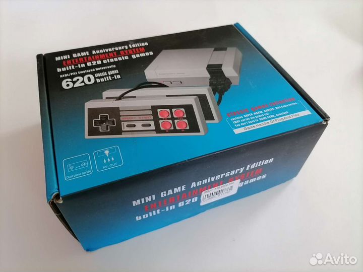 Игровая приставка Dendy 620 встроенных игр