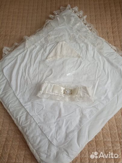 Зимний конверт на выписку