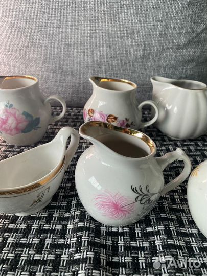 Молочник соусник сахарница лфз СССР