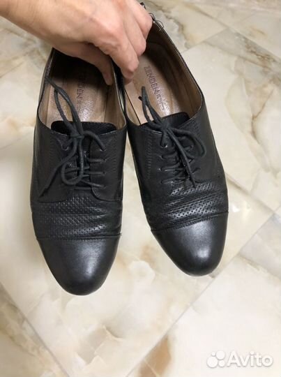 Ботинки девушке нат. Кожа