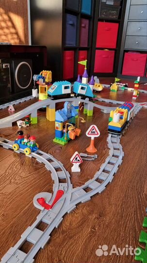 Lego duplo mega железная дорога